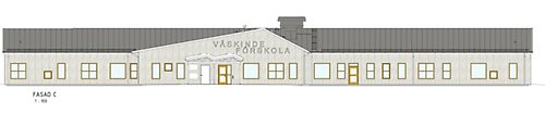 Skiss Väskinde nya förskola